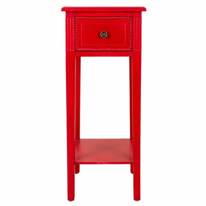 Mesa auxiliar Alexandra House Living Rojo 33 x 78 x 33 cm 6