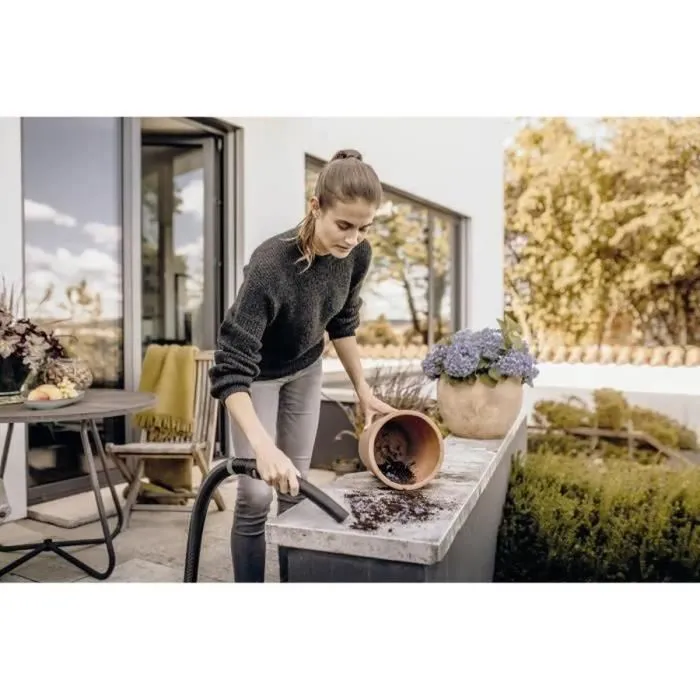 Karcher Aspirador en Seco y Húmedo WD 3 S V-19/4/20 | Depósito Acero Inoxidable 19 L | 1000W | Función Soplador 4