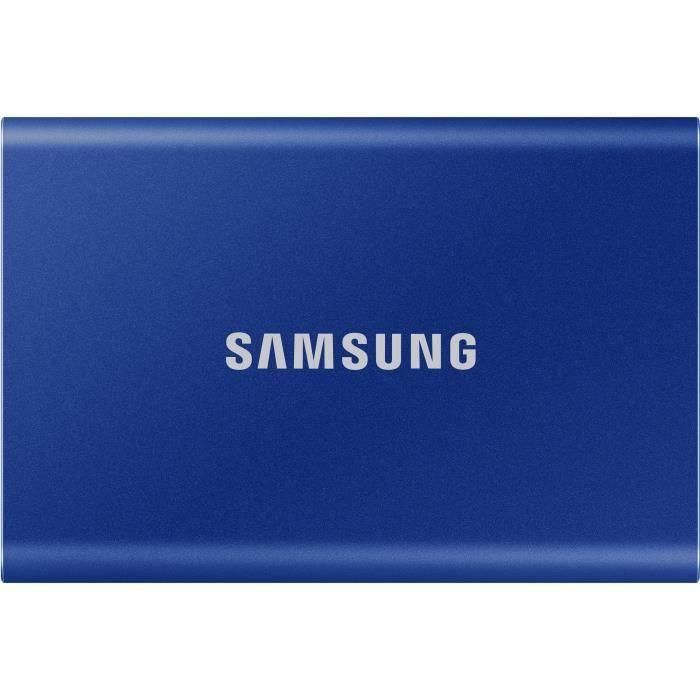 Disco Externo SSD Samsung Portable T7 1TB/ USB 3.2/ Azul