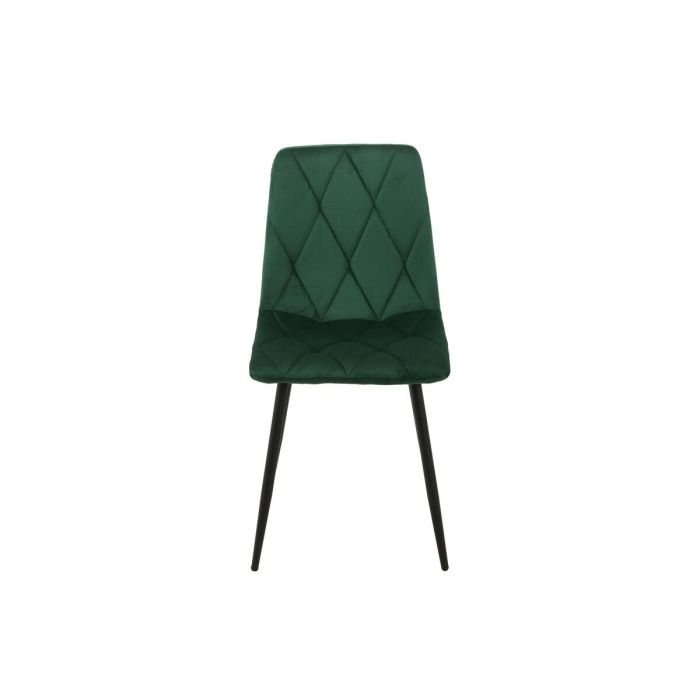 Silla Romimex Verde Terciopelo Metal 45 x 89 x 55 cm 1