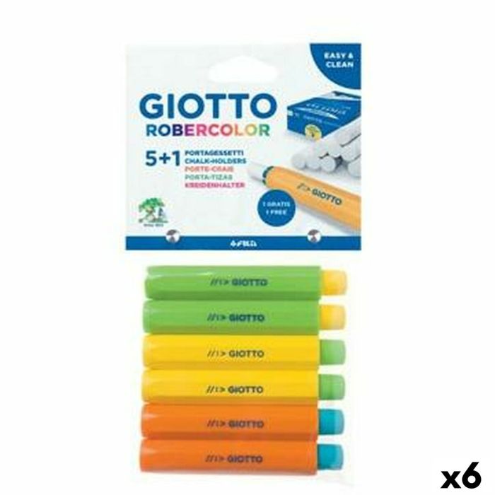 Portatizas Giotto Multicolor 6 Unidades 6 Piezas 0 Portatizas Giotto Multicolor 6 Unidades 6 Piezas 0