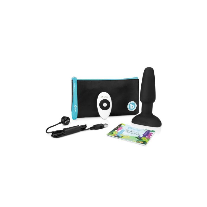 Plug anal con control remoto B-Vibe 5858070000 Negro 5 Plug anal con control remoto B-Vibe 5858070000 Negro 5