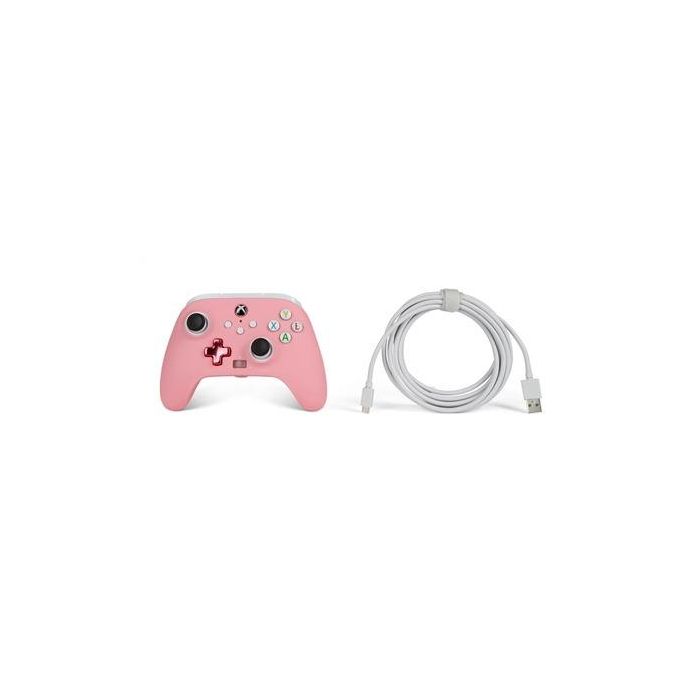Power A 1518815-02 Mando con Cable Mejorado para Xbox Series X/S - Rosa 6 Power A 1518815-02 Mando con Cable Mejorado para Xbox Series X/S - Rosa 6
