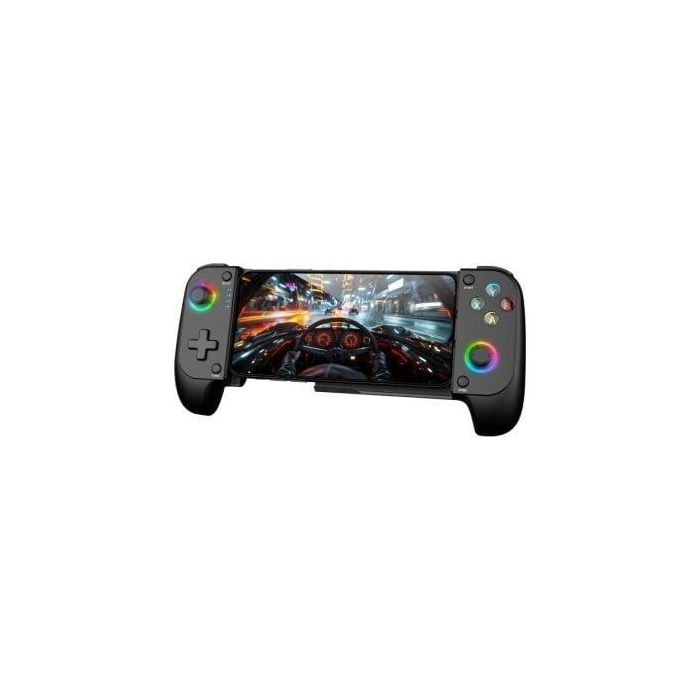 Mars Gaming MGPX Gamepad Inalámbrico Bluetooth 5.0 2en1 PC PS4 PS3 Switch Android iOS Smartphone RGB Neon Vibración Turbo 8h