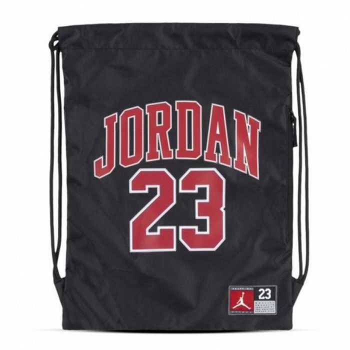 Bolsa Mochila con Cuerdas Jordan 9A0757 023 Negro Talla única Bolsa Mochila con Cuerdas Jordan 9A0757 023 Negro Talla única