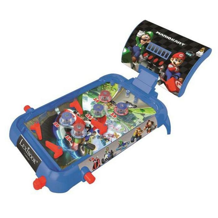 MARIO KART Pinball electrónico con efectos de luz y sonido - LEXIBOOK