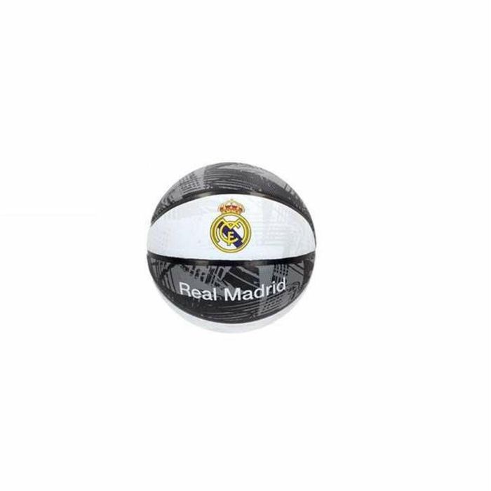 Real Madrid Balón Baloncesto 24cm de diámetro Deshinchado Real Madrid Balón Baloncesto 24cm de diámetro Deshinchado