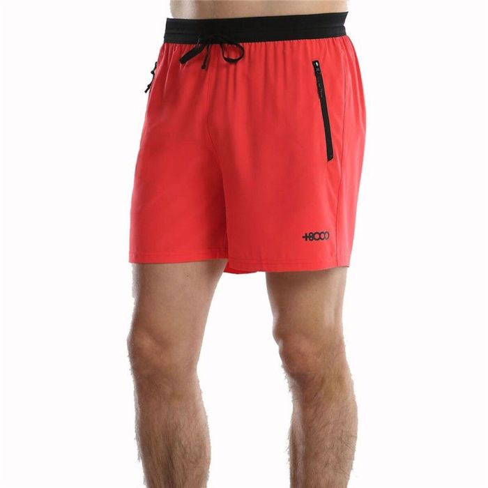 Pantalón Corto Deportivo +8000 Krinen Rojo Pantalón Corto Deportivo +8000 Krinen Rojo