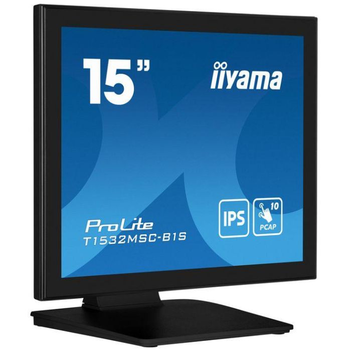 Iiyama ProLite T1532MSC-B1S Pantalla táctil LCD 15" XGA 1024x768 Pixeles, Negro 1 Iiyama ProLite T1532MSC-B1S Pantalla táctil LCD 15" XGA 1024x768 Pixeles, Negro 1