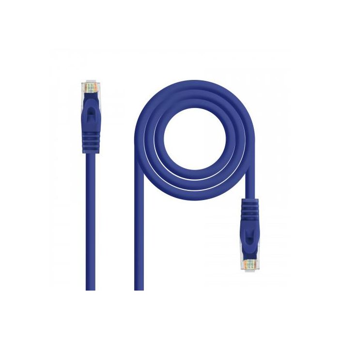 Cable de Alimentación NANOCABLE 10.20.1802 2 m Azul Gris