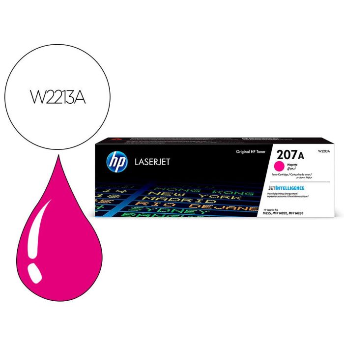 Hp Toner Magenta Laserjet Pro Mfp M 282 Nw - 207A