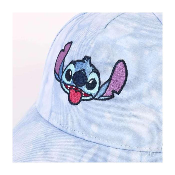 Cerdá Gorra de Visera Curva Stitch con Licencia Oficial Disney, Color Azul, Talla 57 cm para Adultos, Fabricada en 100% Algodón 2 Cerdá Gorra de Visera Curva Stitch con Licencia Oficial Disney, Color Azul, Talla 57 cm para Adultos, Fabricada en 100% Algodón 2