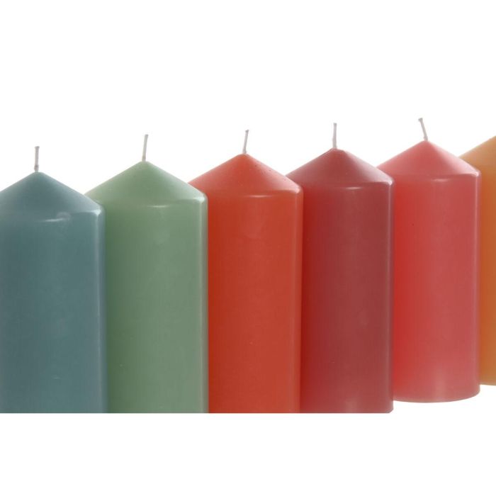 Vela Shabby DKD Home Decor Multicolor 6.7 x 15 x 6.7 cm (6 Unidades) 2 Vela Shabby DKD Home Decor Multicolor 6.7 x 15 x 6.7 cm (6 Unidades) 2