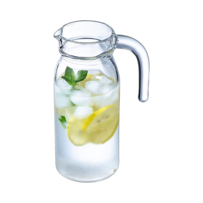 Arcoroc Jarra Spring 1 L de Vidrio Transparente. 100% Higiénica y Saludable. Apta Lavavajillas y Frigorífico. Fabricada en Francia 2 Arcoroc Jarra Spring 1 L de Vidrio Transparente. 100% Higiénica y Saludable. Apta Lavavajillas y Frigorífico. Fabricada en Francia 2