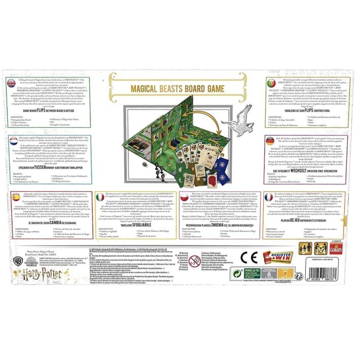 Goliath bv Juego de Mesa Harry Potter Animales Fantásticos 3 Goliath bv Juego de Mesa Harry Potter Animales Fantásticos 3