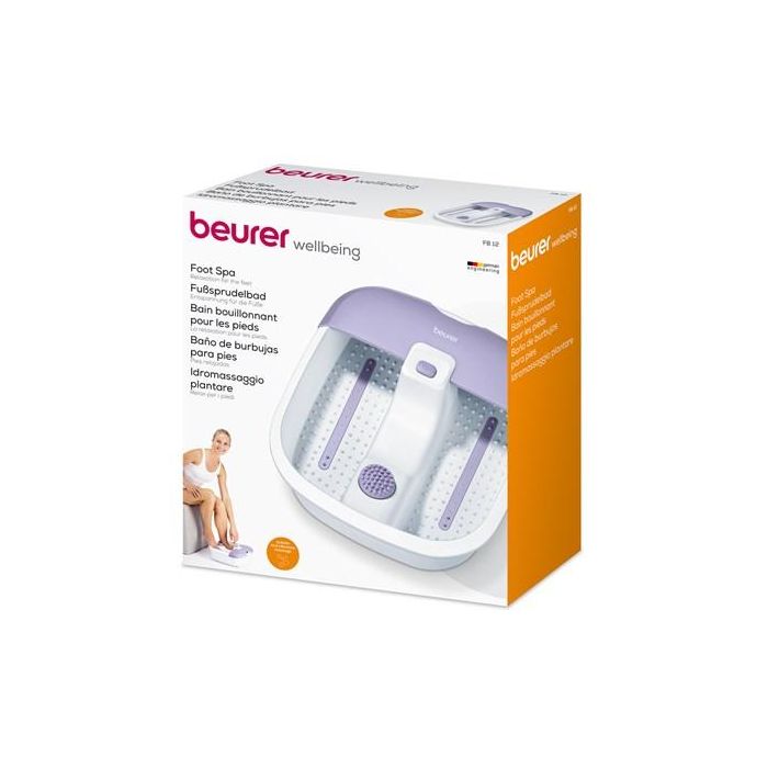 Beurer FB-12 Hidromasaje de Pies con Masaje Vibratorio, Burbujas y Regulación de Temperatura Máxima 148 caracteres 1
