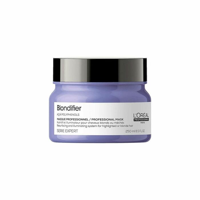 Mascarilla Blondifier L'Oreal 250ml - Restauradora e Iluminadora para Cabello Rubio Sensibilizado Mascarilla Blondifier L'Oreal 250ml - Restauradora e Iluminadora para Cabello Rubio Sensibilizado