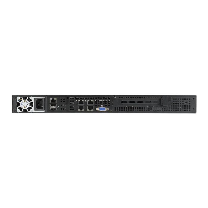 bluechip Serverline R11201s Servidor Rack 1U con Intel Atom C3558, 16 GB DDR4 y 480 GB SSD