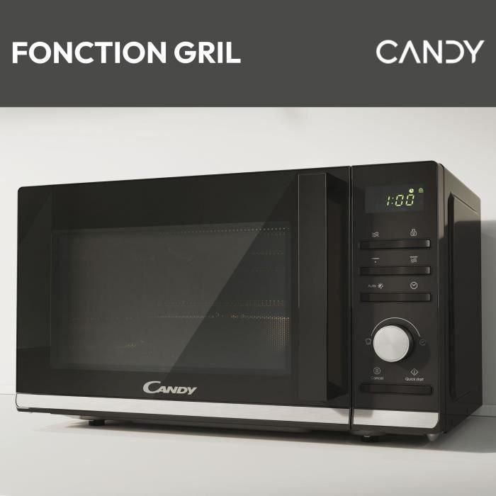 CMGA20TNDB Microondas Grill CANDY Moderna - 20L - MO 700W - Grill 1000W - UI digital 2