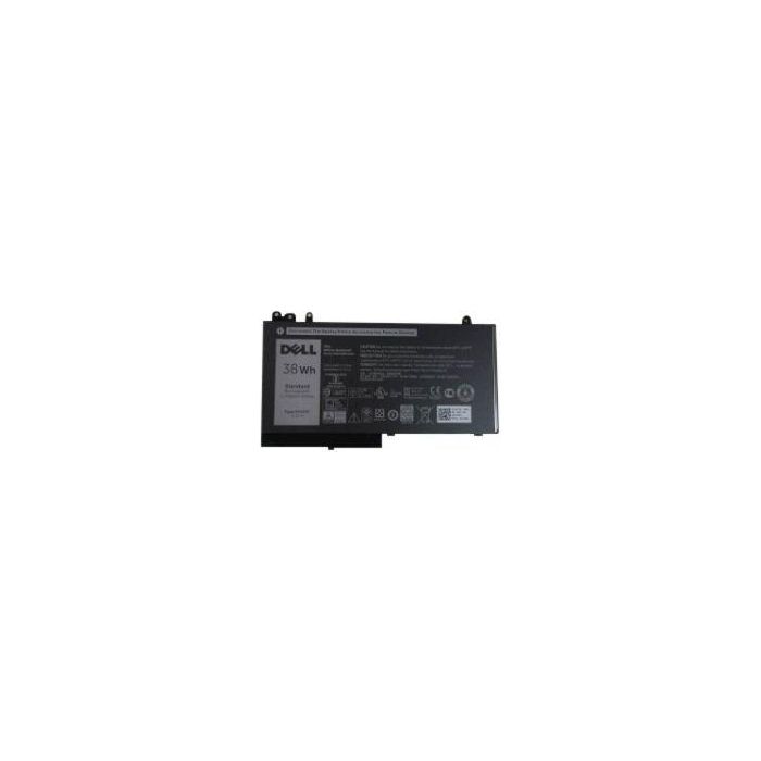Dell 3-cell lithium-ion battery with 38Whr capacity, 11.1V voltage, designed for Dell Latitude 12 series laptops. Dell 3-cell lithium-ion battery with 38Whr capacity, 11.1V voltage, designed for Dell Latitude 12 series laptops.