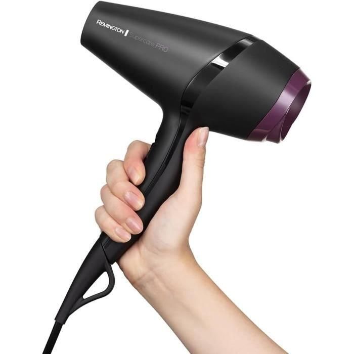 Secador de pelo Supercare Pro 2100 REMINGTON AC7100  2100W  3 temperaturas  concentrador fino incluido 3