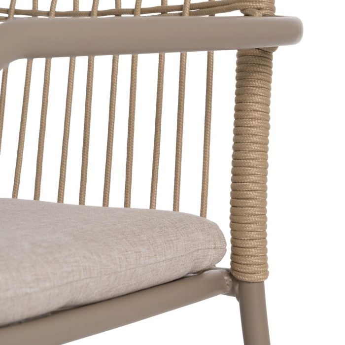 Silla Aluminio Exterior 58 X 62 X 85 cm