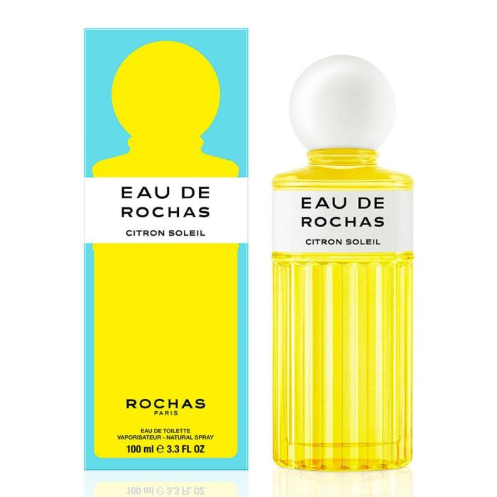 Rochas CITRON SOLEIL Eau de Toilette para mujer 100 ml - Fragancia Cítrica Floral Almizclada 1