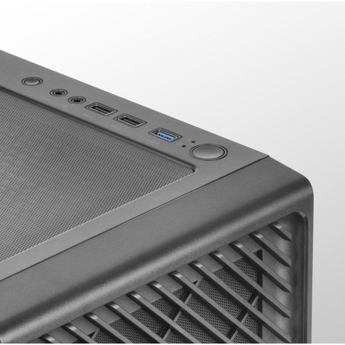 Mars Gaming Caja Gaming Semitorre MC-F con Ventiladores ARGB y Cristal Templado 2