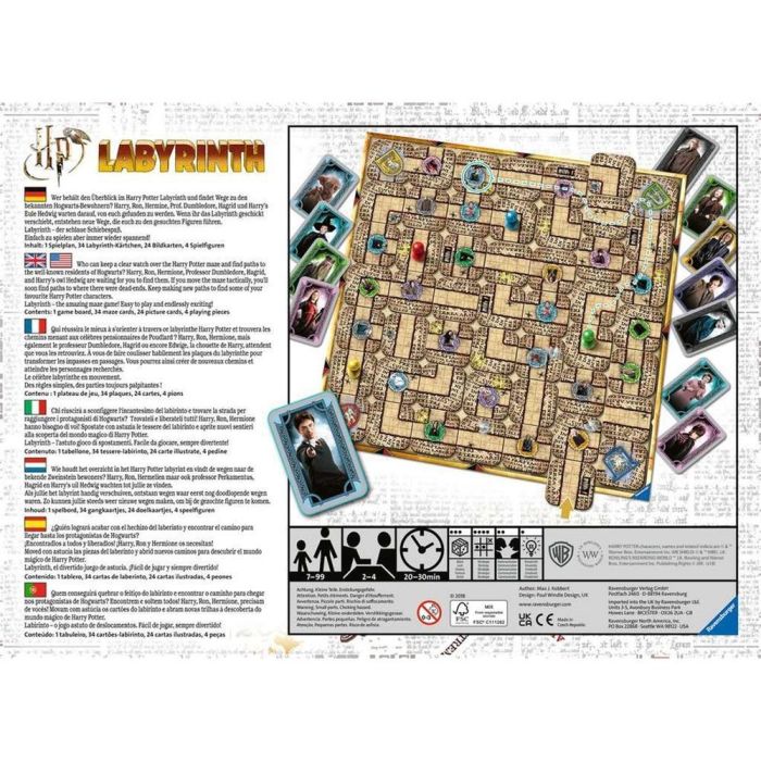Juego Mesa Ravensburger Labyrinth Harry Potter 1 Juego Mesa Ravensburger Labyrinth Harry Potter 1