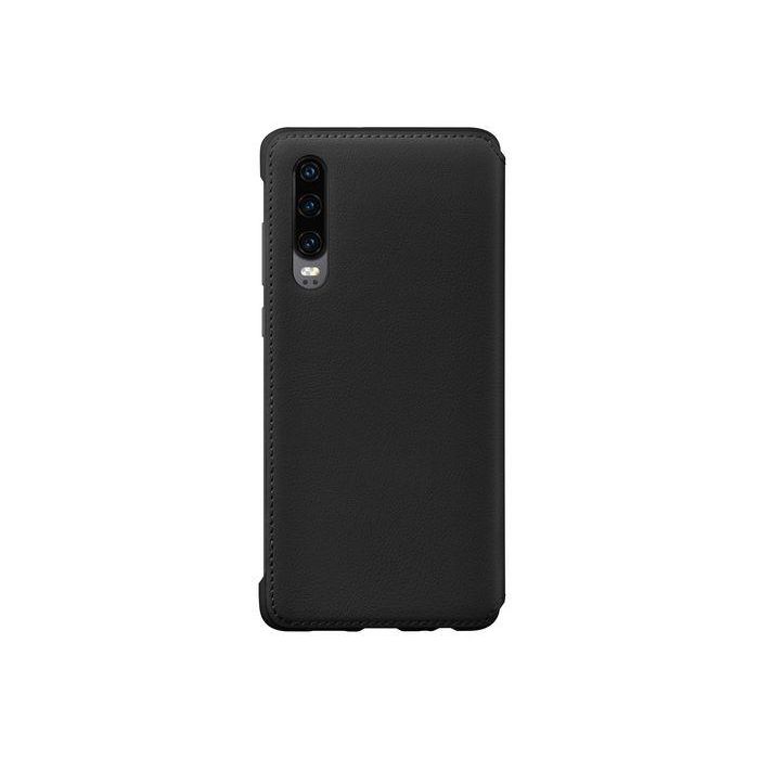 Huawei Wallet Cover for P30, Black Huawei Wallet Cover for P30, Black