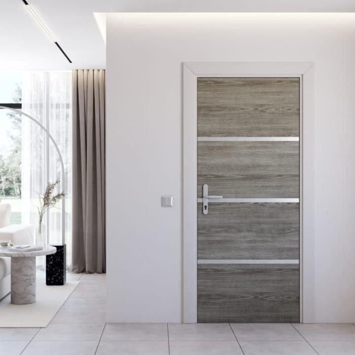 Nordlinger Pro NOR3354768905112 Kit de renovación de puertas para 4 Hojas 85x50cm y 3 Perfiles 85x2cm - Roble Greige Nordlinger Pro NOR3354768905112 Kit de renovación de puertas para 4 Hojas 85x50cm y 3 Perfiles 85x2cm - Roble Greige