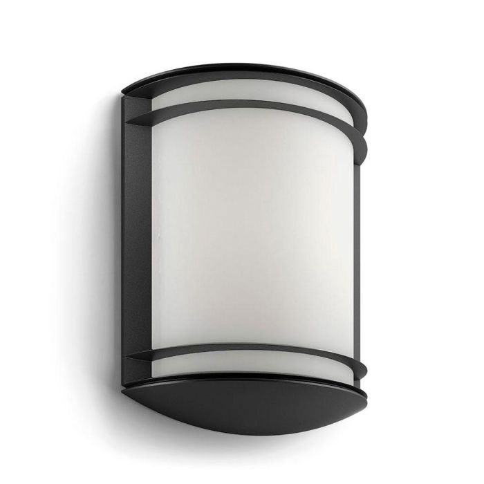 Philips Aplique led modelo Antelope 6W 600LM 4000K Negro 8,9x26,9x19,9cm
