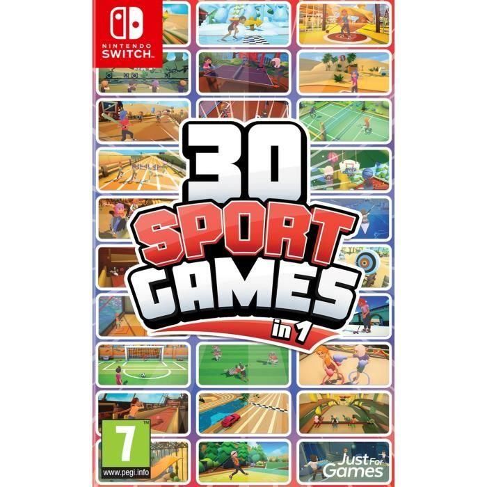 30 juegos de deportes en 1 - Juego de Nintendo Switch 30 juegos de deportes en 1 - Juego de Nintendo Switch