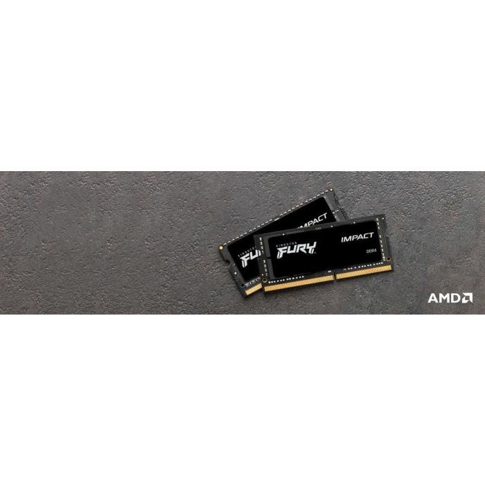 Kingston Memoria RAM DDR4 64GB (2x32GB) 3200MHz CL20 No ECC SO-DIMM para Intel XMP/AMD Ryzen 8