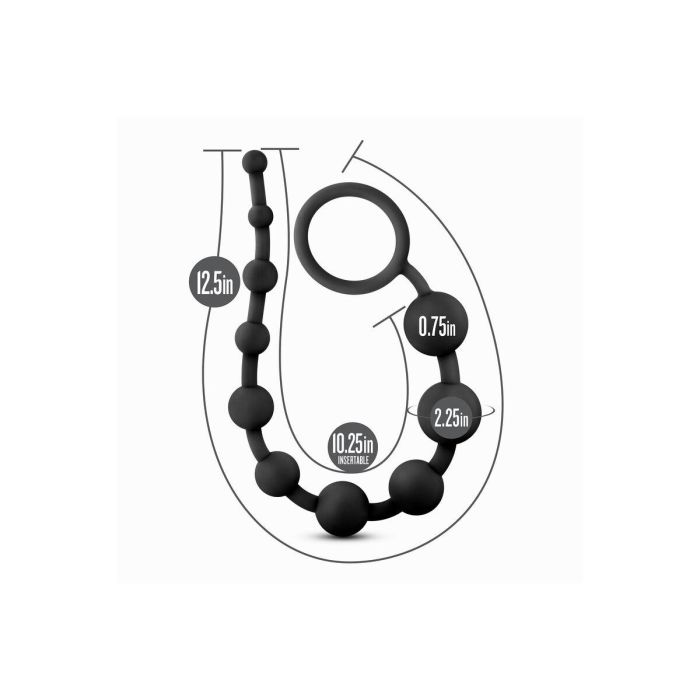 Bolas Anales Blush Adventures Silicona 6 Bolas Anales Blush Adventures Silicona 6