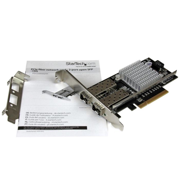 Tarjeta de Red Startech PEX20000SFPI 3 Tarjeta de Red Startech PEX20000SFPI 3