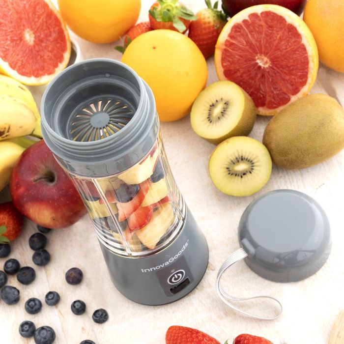 Batidora de Vaso Portátil Recargable Shakuit InnovaGoods 13 Batidora de Vaso Portátil Recargable Shakuit InnovaGoods 13