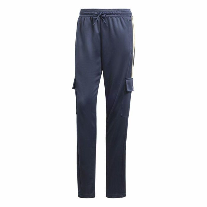 Pantalón Largo Deportivo Adidas Tiro Cargo Azul Mujer 0 Pantalón Largo Deportivo Adidas Tiro Cargo Azul Mujer 0