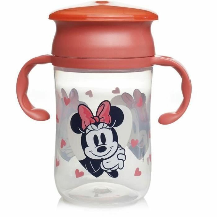 TAZA DE APRENDIZAJE 360 GRADOS - Taza de entrenamiento 360 con tapa MINNIE