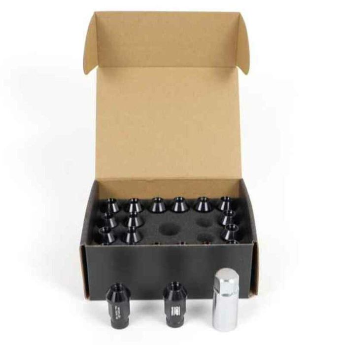 Set Tuercas OMP 7075 40 mm M14 x 1,50 20 uds Negro 2 Set Tuercas OMP 7075 40 mm M14 x 1,50 20 uds Negro 2