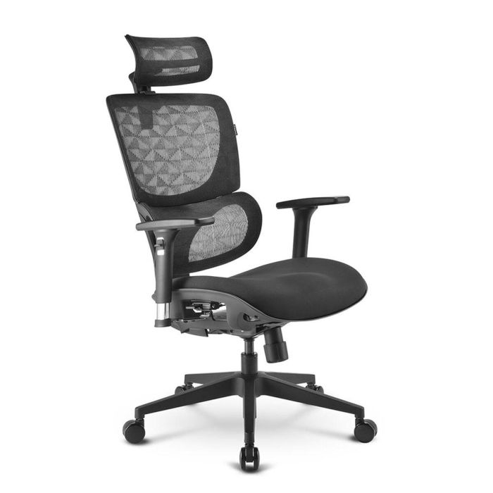 Sharkoon OfficePal C30 Silla de Oficina Asiento Nido Respaldo Malla Color Negro Altura Ajustable 4 Sharkoon OfficePal C30 Silla de Oficina Asiento Nido Respaldo Malla Color Negro Altura Ajustable 4