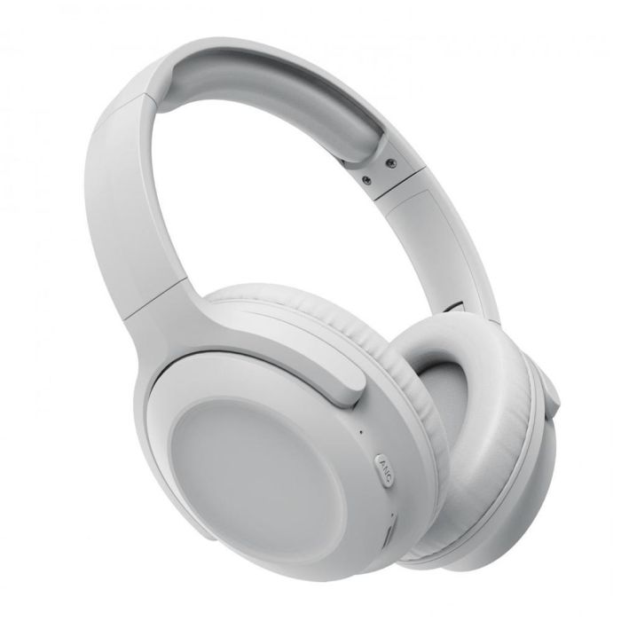 Muvit Auriculares ANC Inalámbricos Blanco - Reducción de Ruido, 40h Batería, USB-C, Bluetooth, Diseño Eco-Sostenible Muvit Auriculares ANC Inalámbricos Blanco - Reducción de Ruido, 40h Batería, USB-C, Bluetooth, Diseño Eco-Sostenible