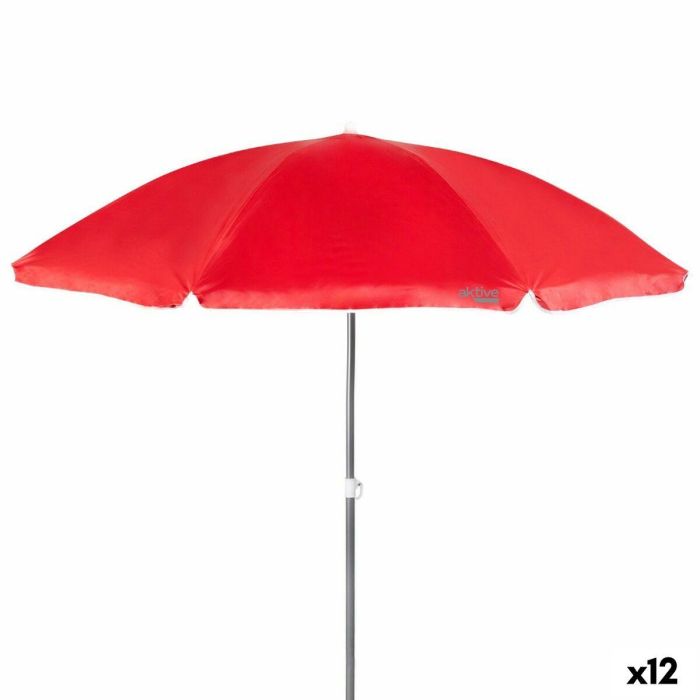 Sombrilla Aktive 180 x 193 x 180 cm 180 x 180 x 180 cm 180 x 196 x 180 cm (12 Unidades)