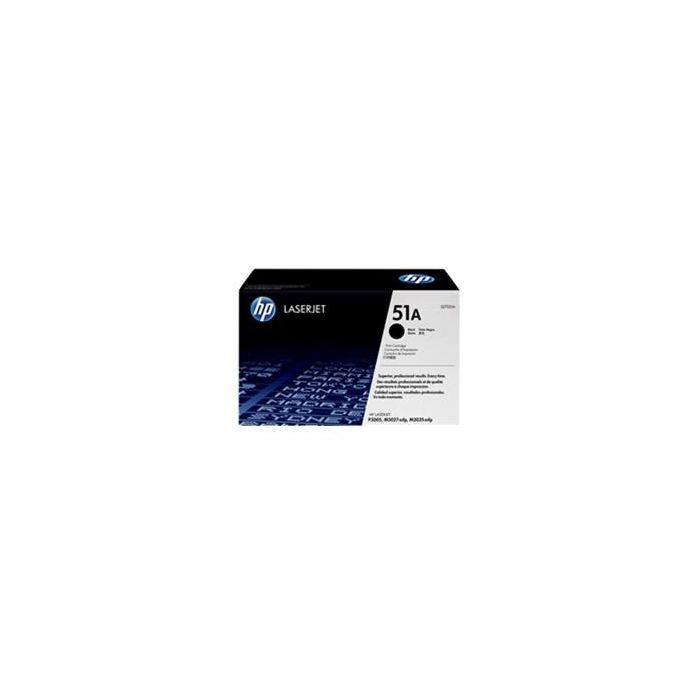 Toner Hp 51A Q7551A Negro P3005 Toner Hp 51A Q7551A Negro P3005