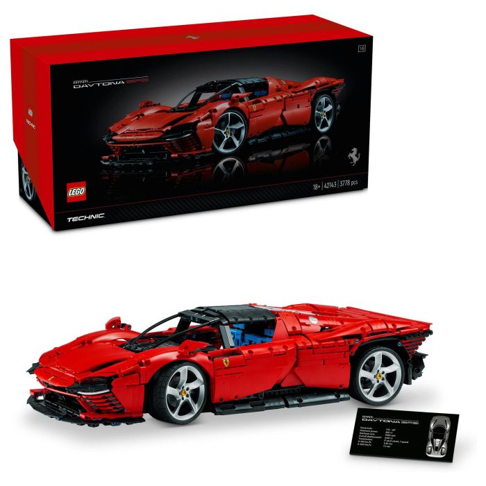 LEGO Technic Ferrari Daytona SP3 42143 Juego de Construcción 3778 Piezas 15 LEGO Technic Ferrari Daytona SP3 42143 Juego de Construcción 3778 Piezas 15