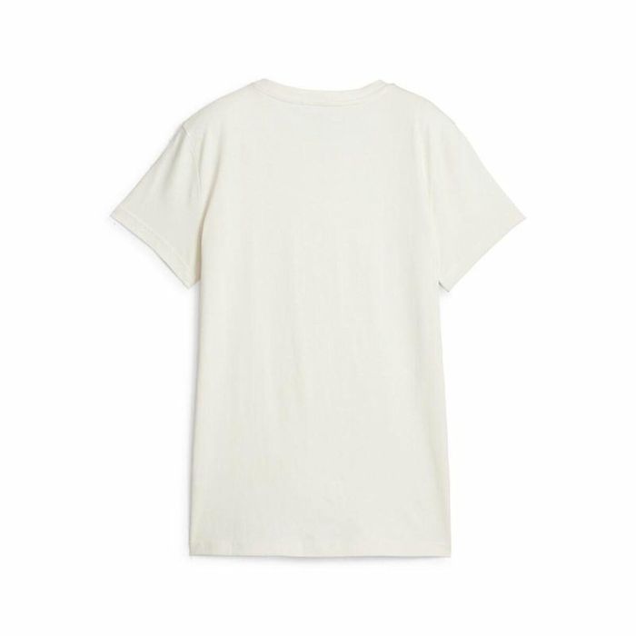 Camiseta de Manga Corta Mujer Puma Blanco 1
