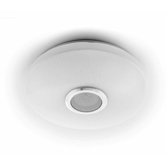 Lumavox Innovago Lámpara LED de Techo con Altavoz 30 cm x 30 cm x 5 cm (4 Unidades)