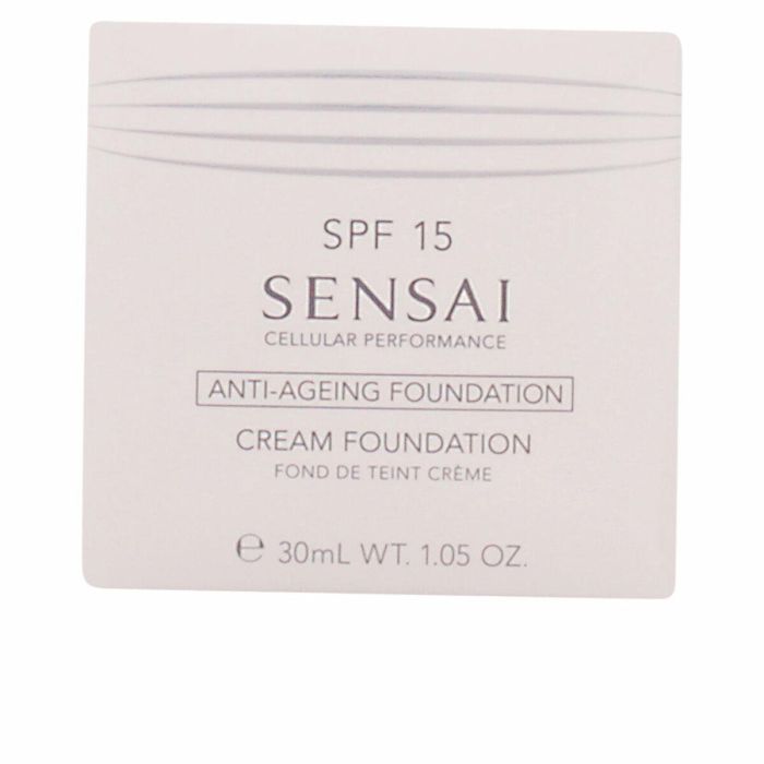 Sensai Base de Maquillaje en Crema #CF22 Beige Natural 30 ml – Antiedad, SPF 15, Unifica el Tono, Disimula Manchas 2