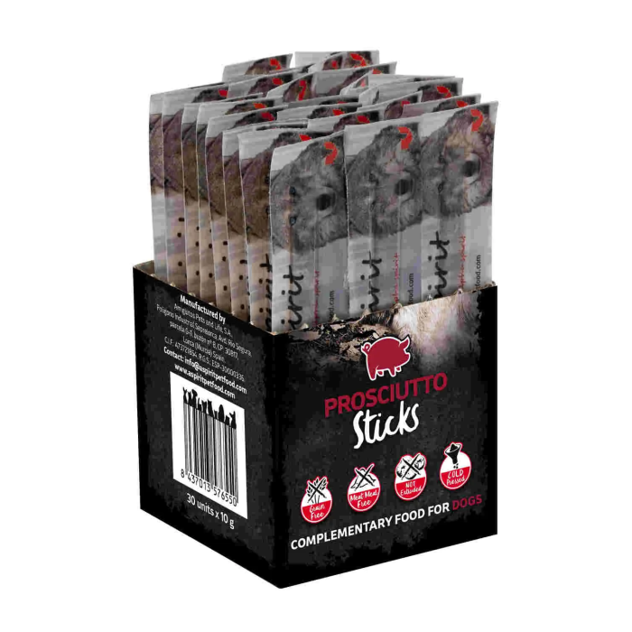 Alpha Spirit Barritas para Perro Jamón 30 Unidades Alpha Spirit Barritas para Perro Jamón 30 Unidades