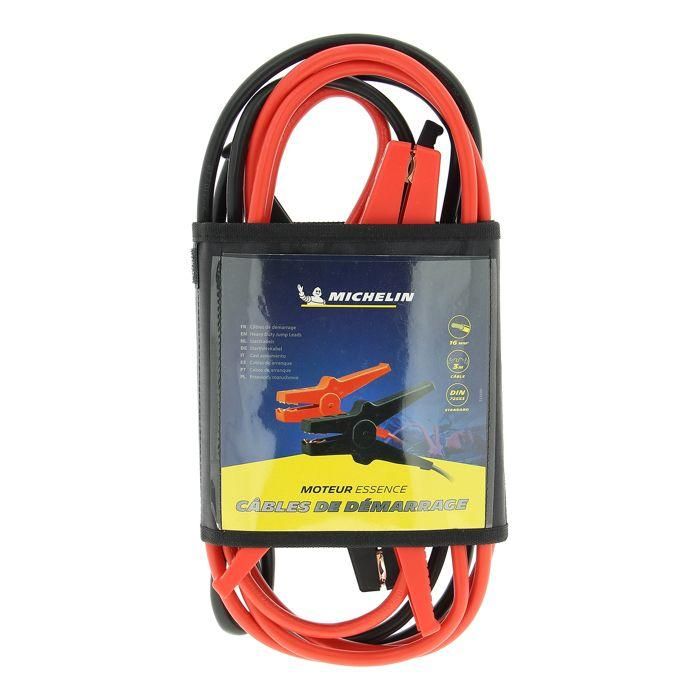 Cables de arranque - MICHELIN - 9512 - 16mm² - 3M - Arranque de motores de gasolina con cilindrada máxima de 2,5L 1